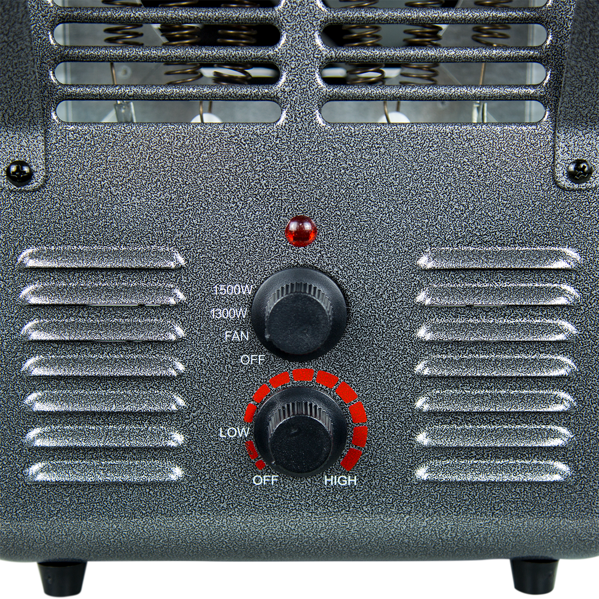 King Electric PHM-1 1500-Watt Portable Milkhouse Utility Heater - controls