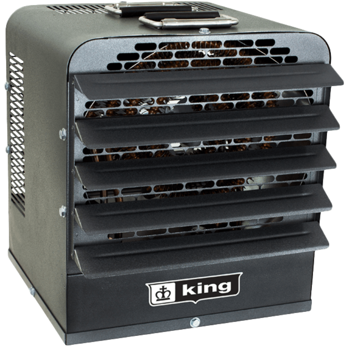 King Electric PKB-FM Portable Garage Heater - Angle 1