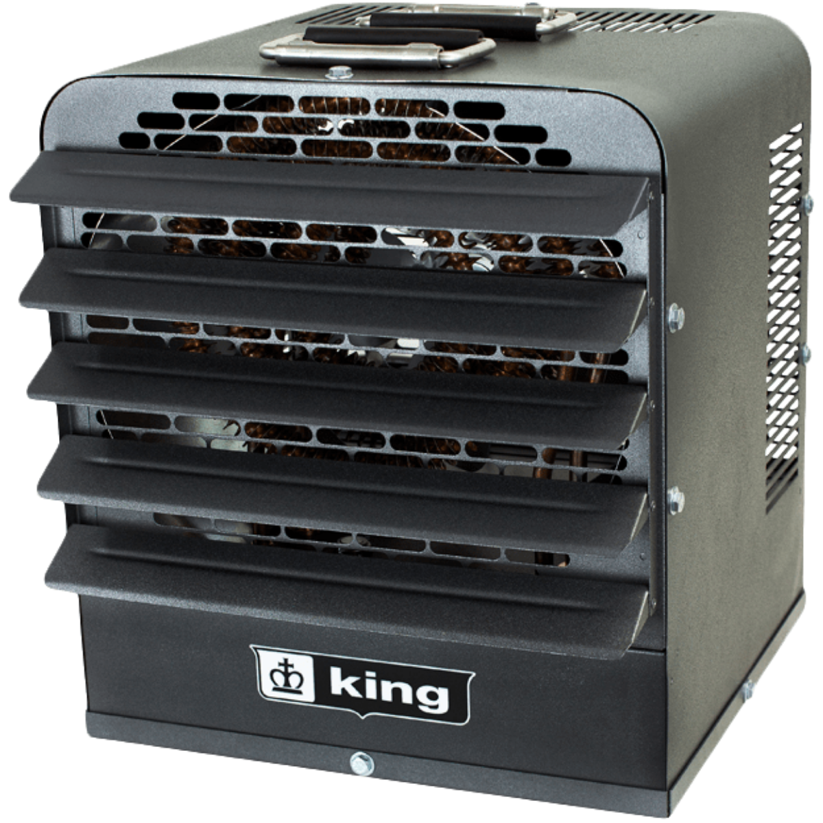 King Electric PKB-FM Portable Garage Heater - Angle 2