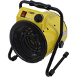 King Electric PSH1215T 1500W 120V Yellow Portable Shop Heater