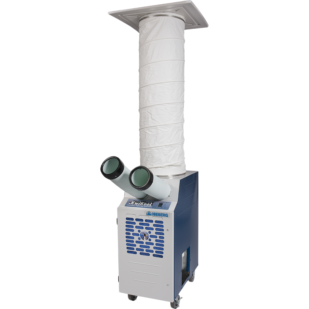 KwiKool 14,000 BTU Portable Air Conditioner - with ceiling kit