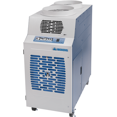 KwiKool 14-Inch Condenser Flanges - Installed