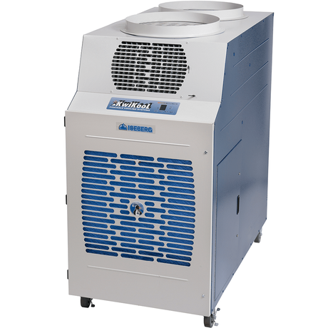 KwiKool 18-Inch Condenser Flanges - Installed