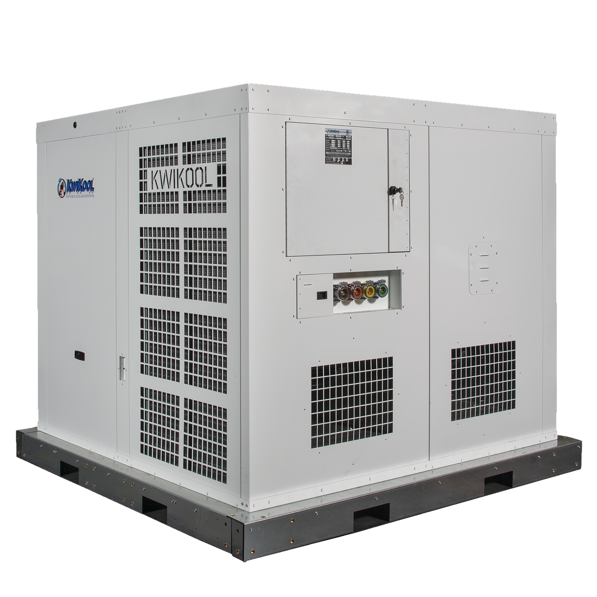 KwiKool 270,000 Indoor/Outdoor Commercial Portable AC - Angle