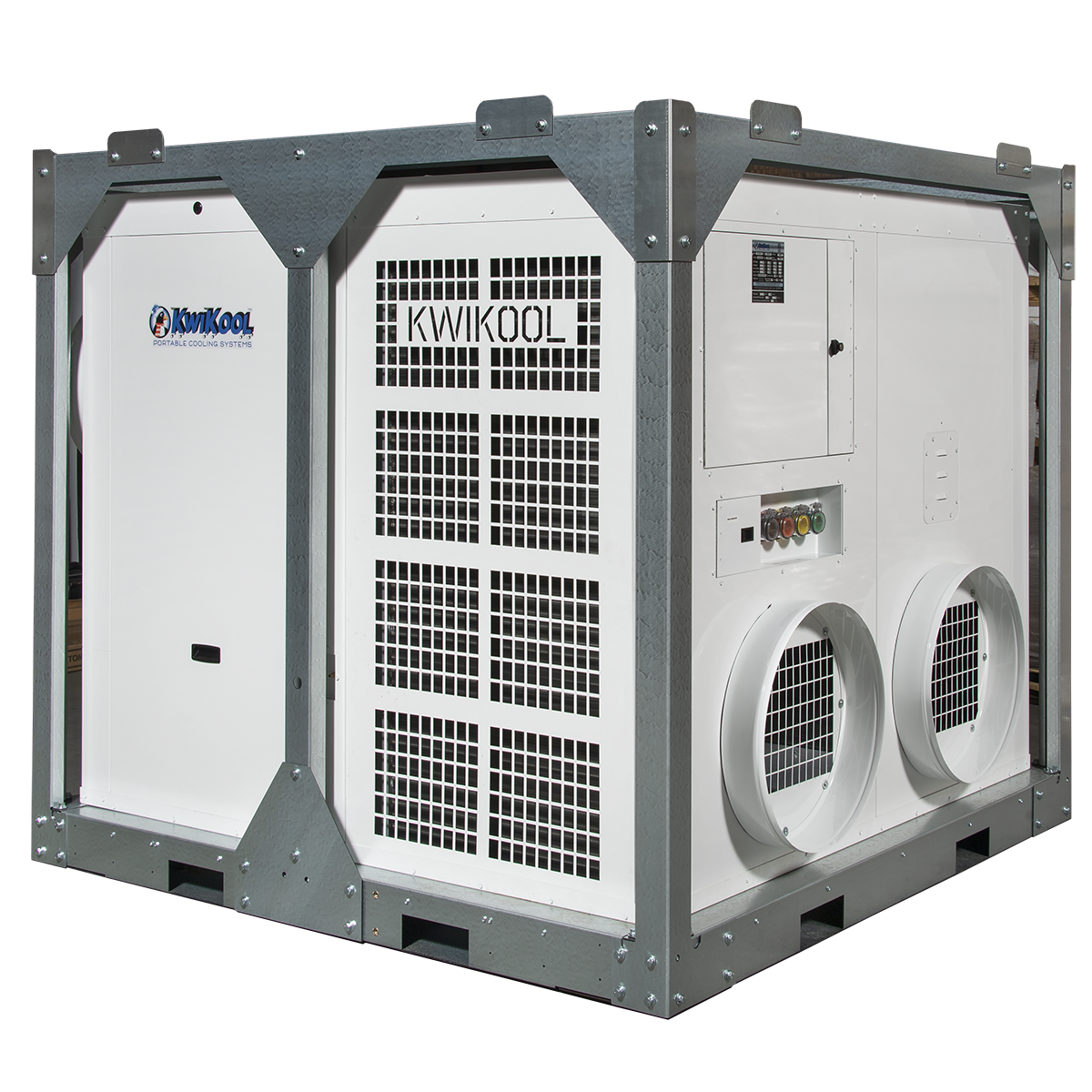 KwiKool 270,000 Indoor/Outdoor Commercial Portable AC With Frame