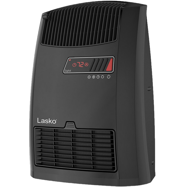 Lasko Electronic Ceramic Heater w/ Warm Air Motion Technology - Angle
