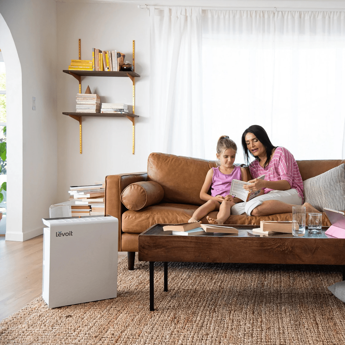 Levoit LV-RH131S Smart True HEPA Air Purifier - Lifestyle 4