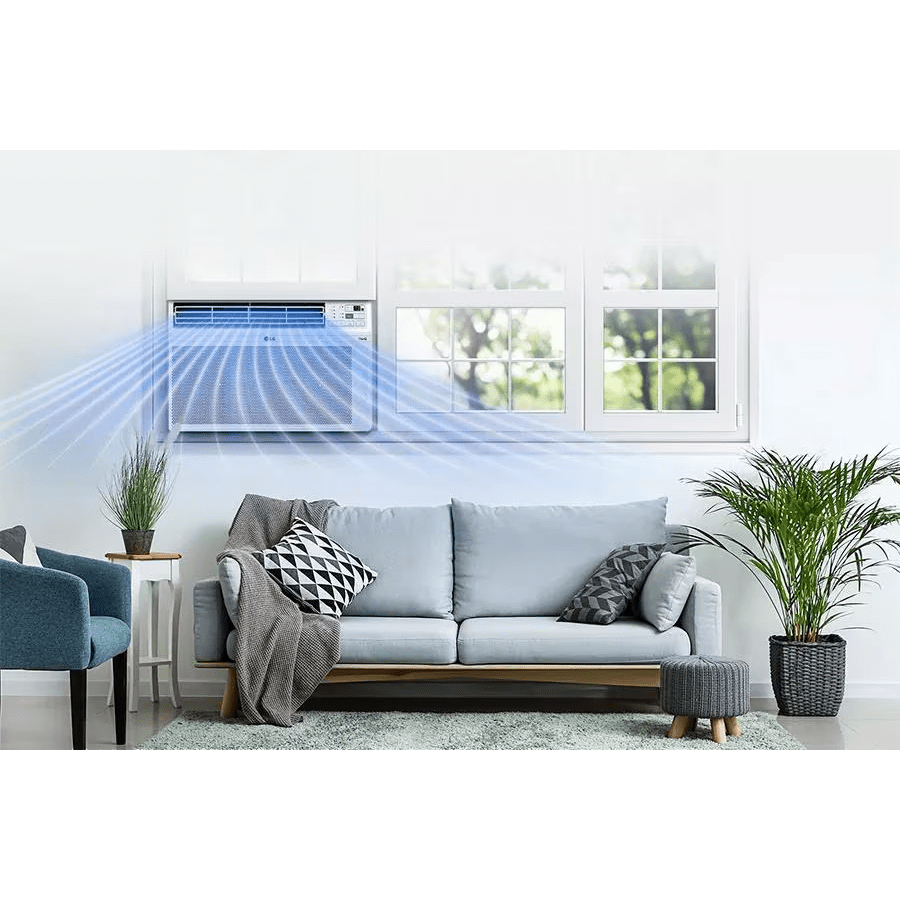 LG 12,000 BTU Wi-Fi Enabled Window Air Conditioner - Lifestyle 1