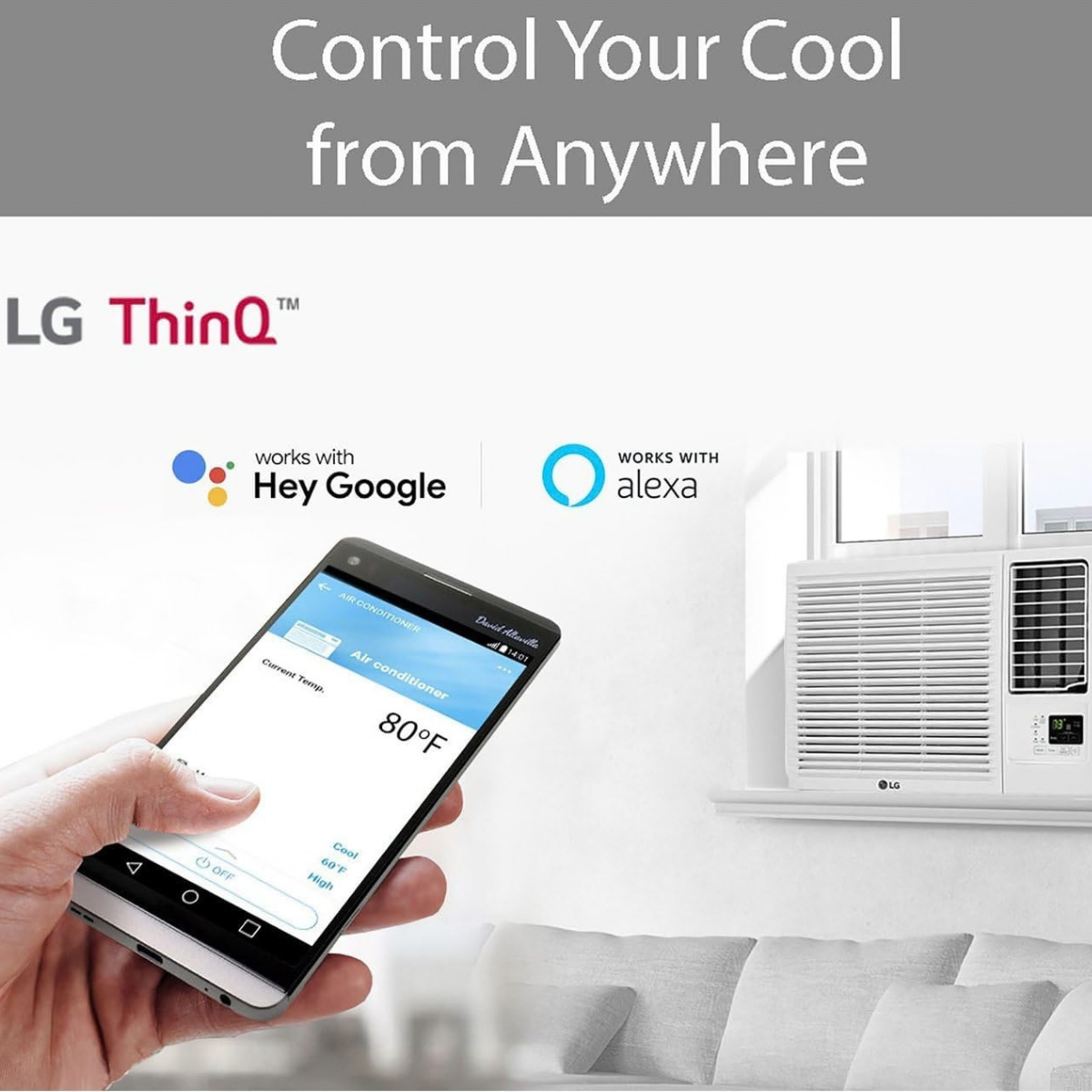 LG 18,000 BTU Wi-Fi Window Air Conditioner w/ Heat - Infographic 2