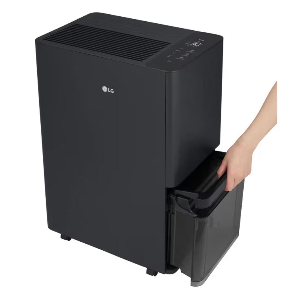 LG 25-50 Pint Dehumidifier - Bucket Removal