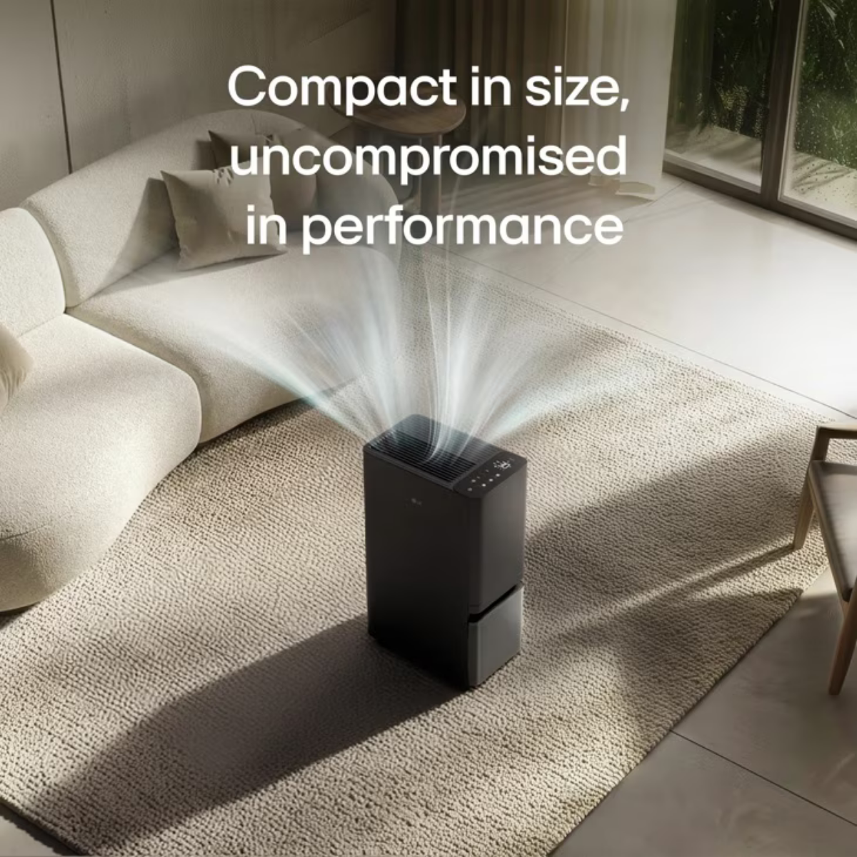 LG 25-50 Pint Dehumidifier - Infographic 1