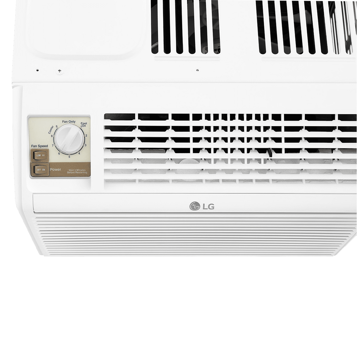 LG 5,000 BTU Window Air Conditioner - Controls