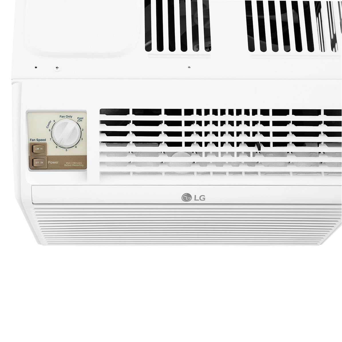 LG 5,000 BTU Window Air Conditioner - Controls