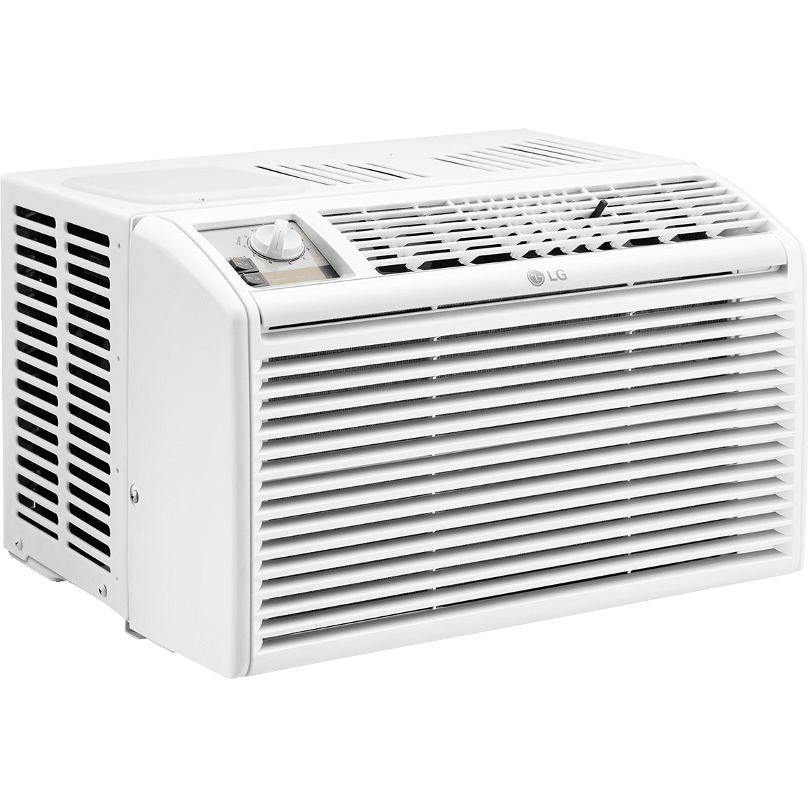 LG 5,000 BTU Window Air Conditioner - Left Angle
