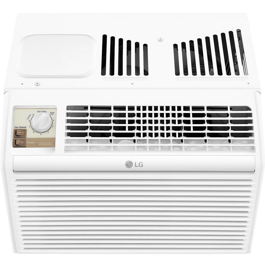 LG 5,000 BTU Window Air Conditioner - Top Angle