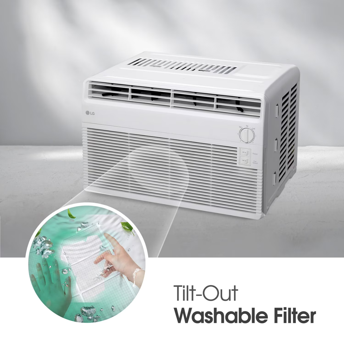 LG 5,000 BTU Window Air Conditioner - Infographic 4