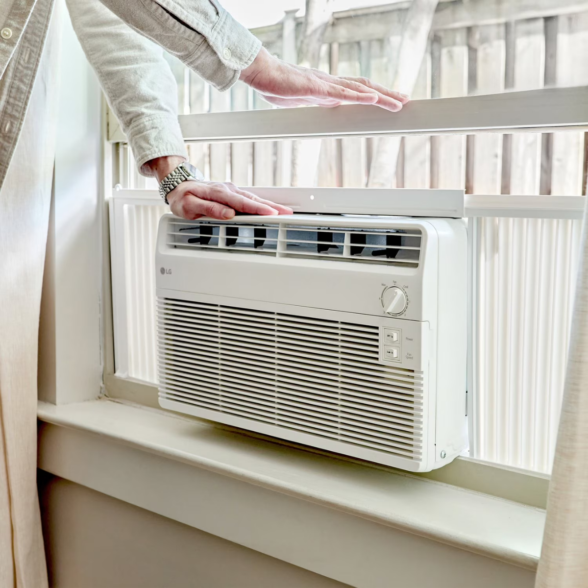 LG 5,000 BTU Window Air Conditioner - Lifestyle 3