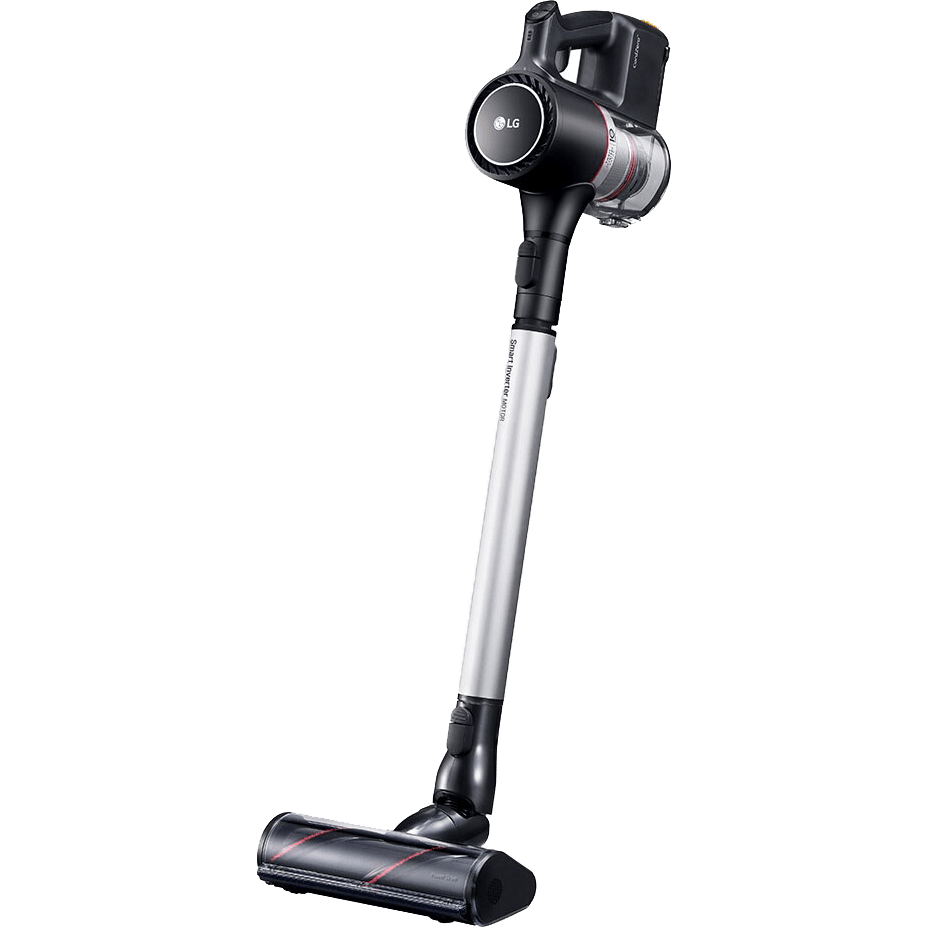 LG CordZero A9 Cordless Stick Vacuum - Angle with Wand compact