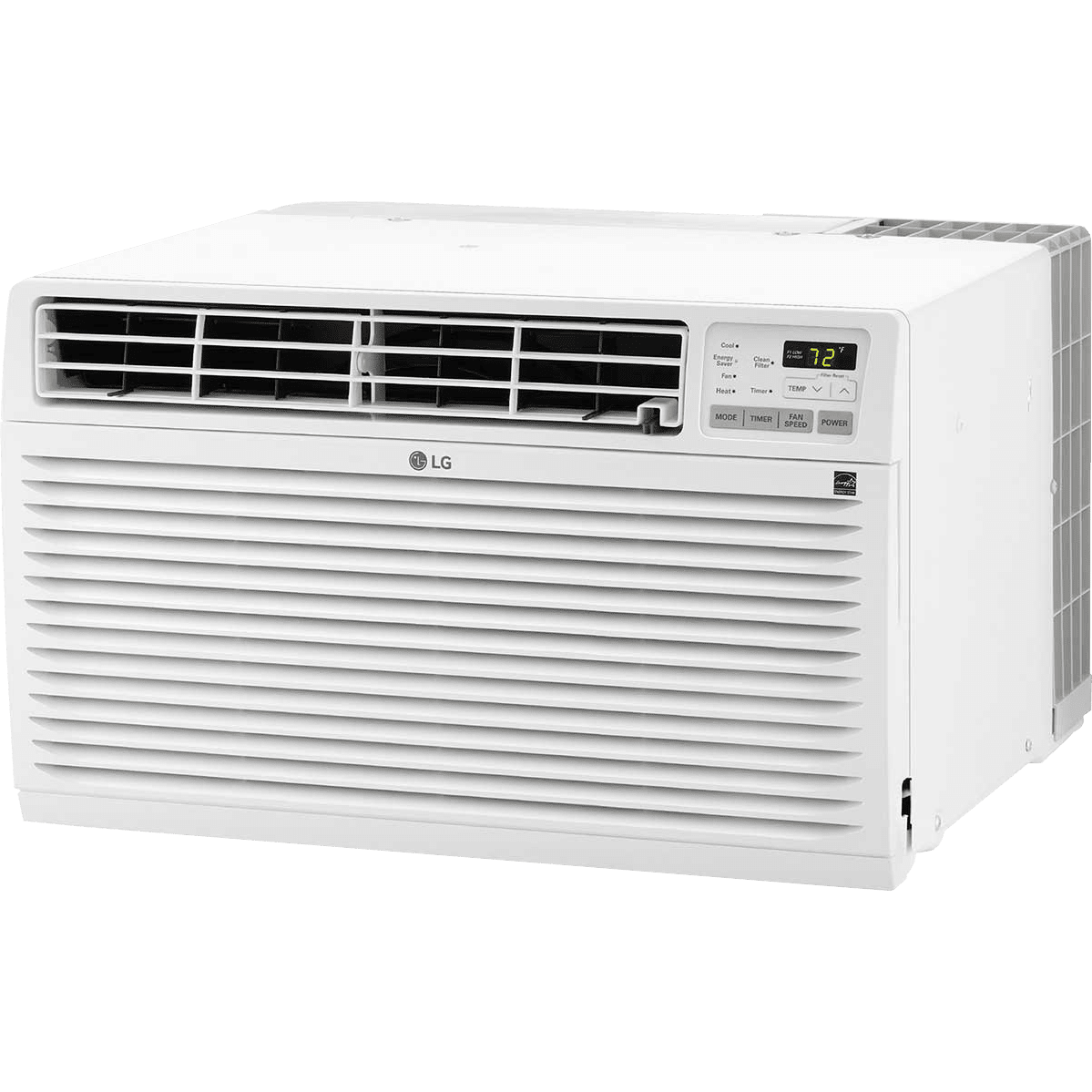 LG 12,000 BTU Through-the-Wall Air Conditioner & Heater - Left Angle