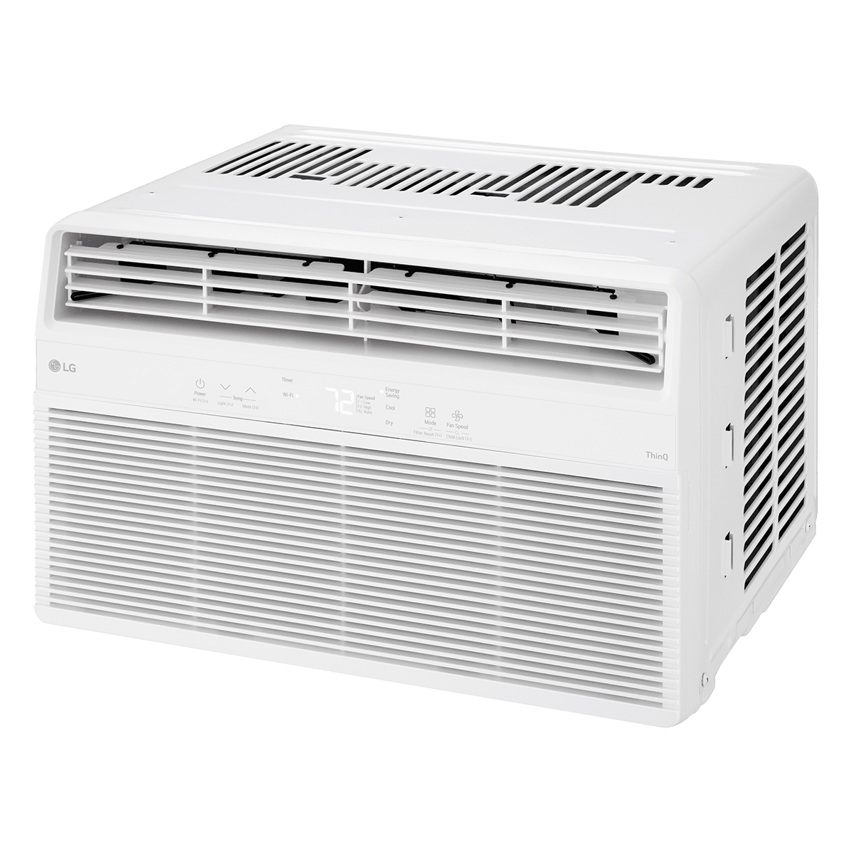 LG 10,000 BTU Wi-Fi Enabled Window Air Conditioner - Angle 1