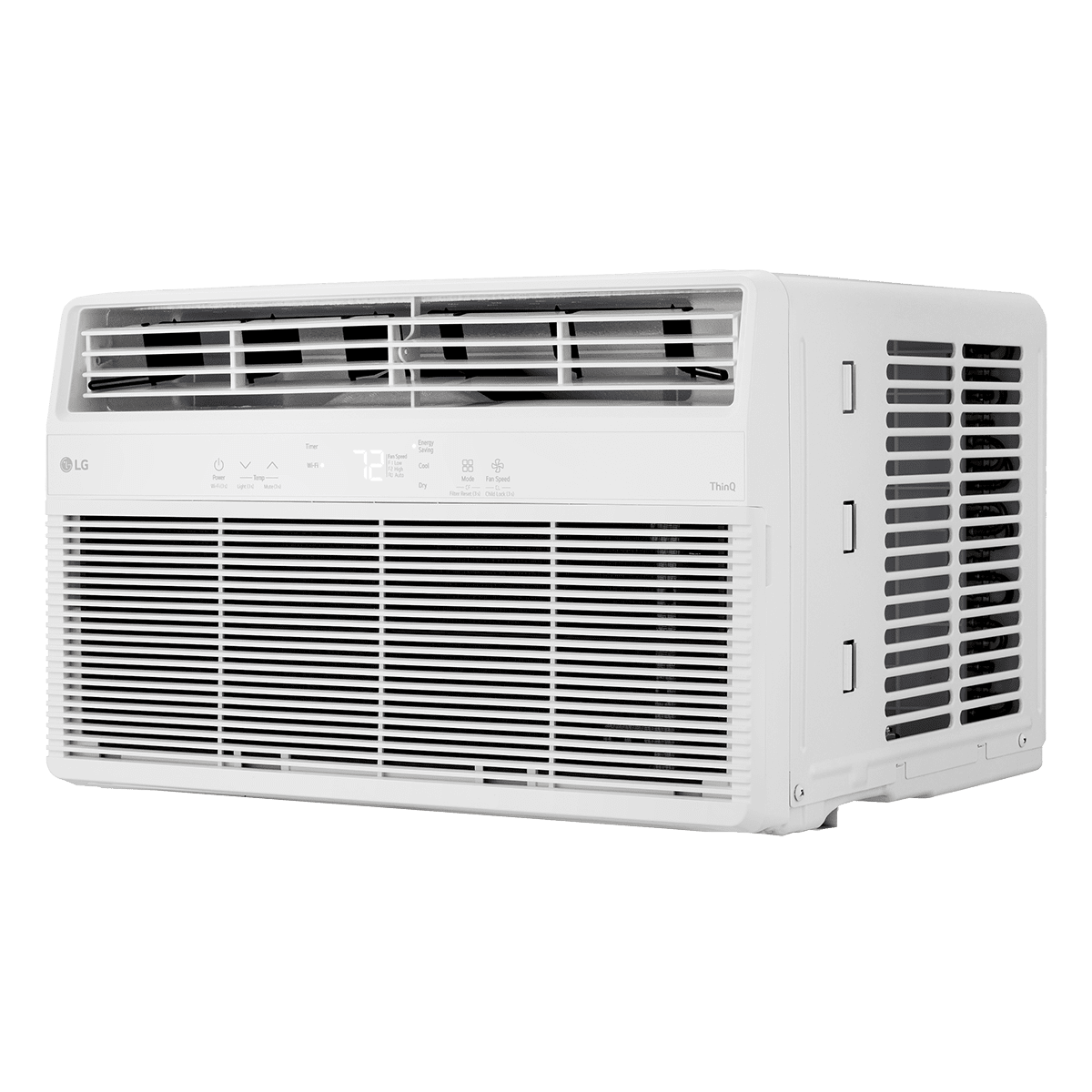 LG 10,000 BTU Wi-Fi Enabled Window Air Conditioner - Angle 3