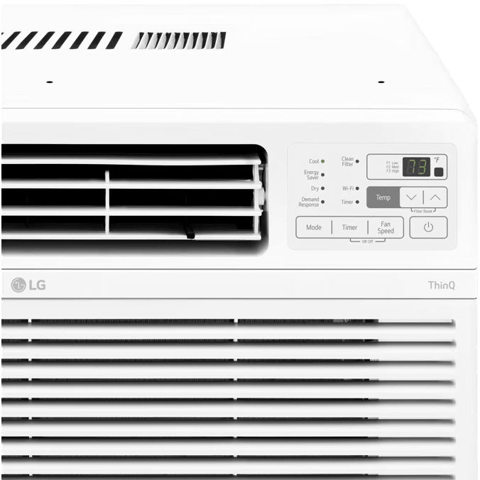 LG 12,000 BTU Energy Star Wi-Fi Enabled Window Air Conditioner - Controls