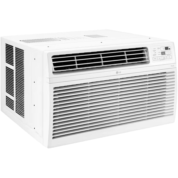 LG 12,000 BTU Energy Star Wi-Fi Enabled Window Air Conditioner - Left View