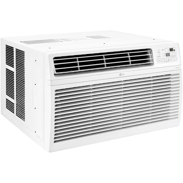 LG 12,000 BTU Energy Star Wi-Fi Enabled Window Air Conditioner - Left View