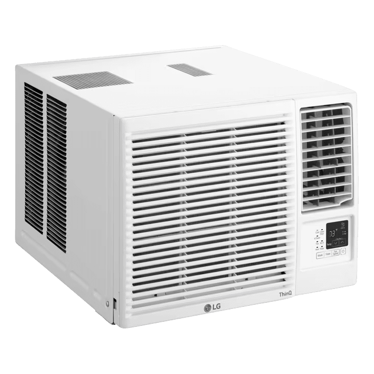 LG LW1823ERSM 18,000 BTU Wi-Fi Window AC - left view