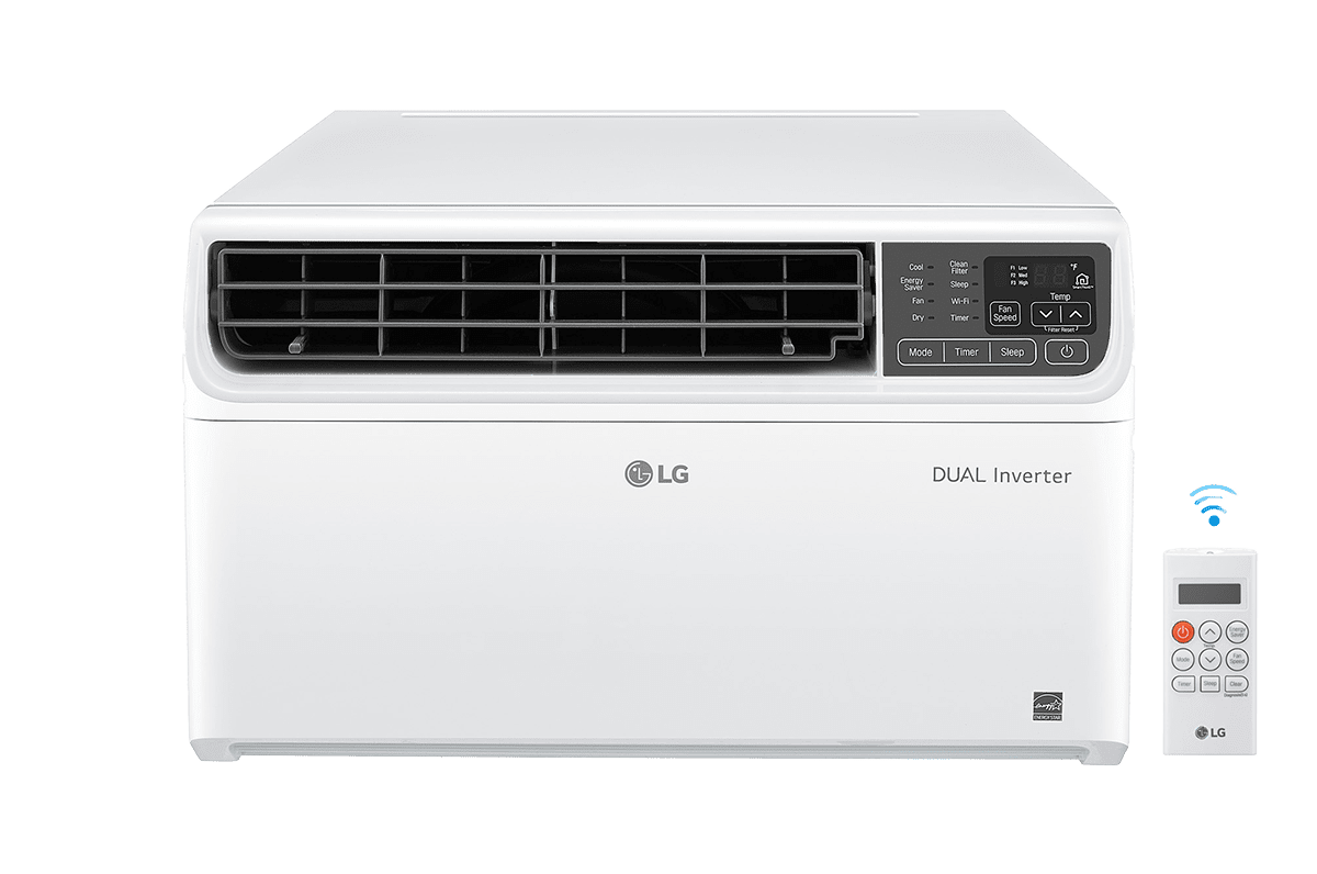 LG LW24221VSM 22,000 BTU Dual Inverter Smart Wi-Fi Window AC - With Remote Control