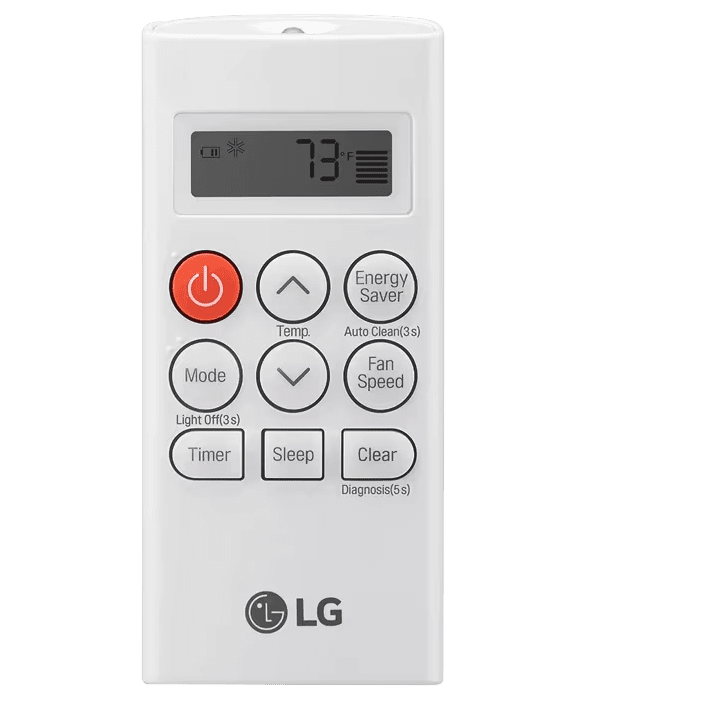 LG 6,000 BTU Dual Inverter Wi-Fi Enabled Window Air Conditioner - Remote Control