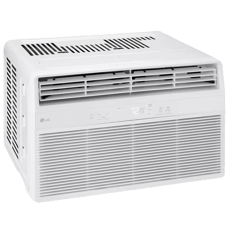 LG LW6024R 6,000 BTU Window Air Conditioner - Right Angle