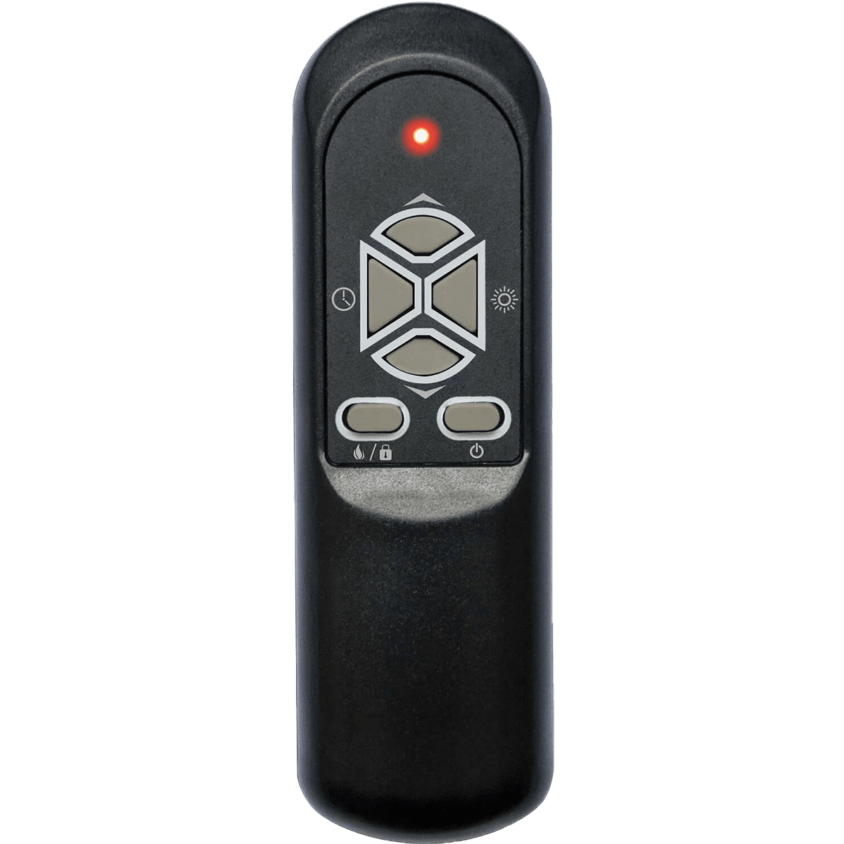 Lifesmart 3 Element Infrared Electric Fireplace with Faux Stone - Remote Control