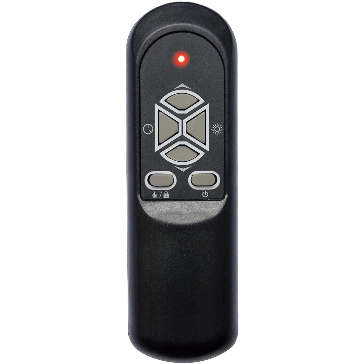 Lifesmart Medium Square Fireplace with Decorative Mantel - Remote Control