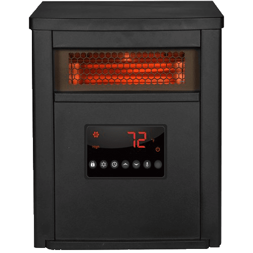 Lifesmart HT1012R 6 Element Infrared Steel Cabinet Heater