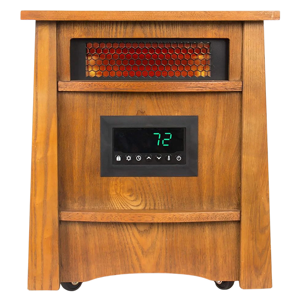 LifeSmart Infrared Heater Wood Cabinet 8 Element - Main