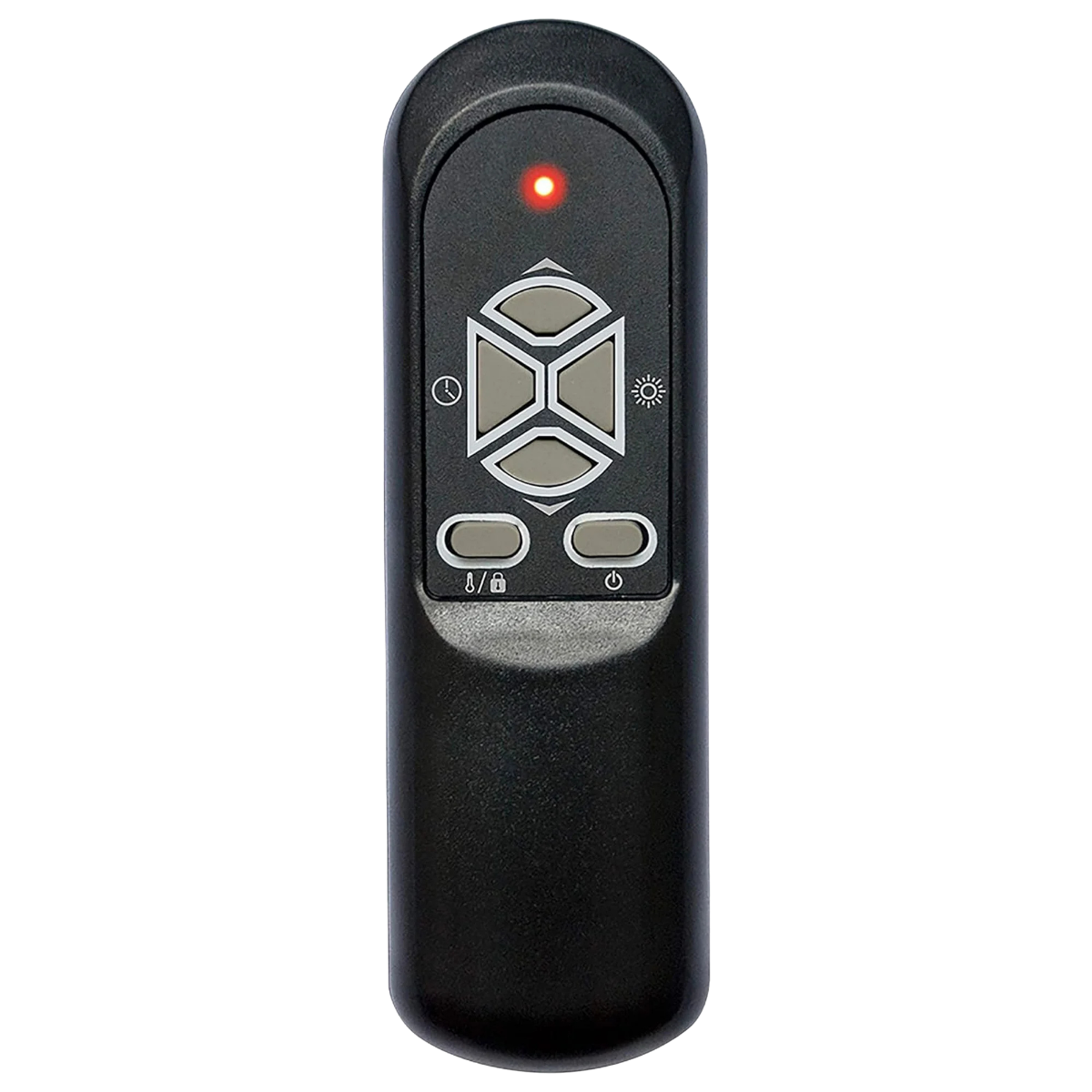 LifeSmart Infrared Heater Wood Cabinet 8 Element - Infographic Remote Control