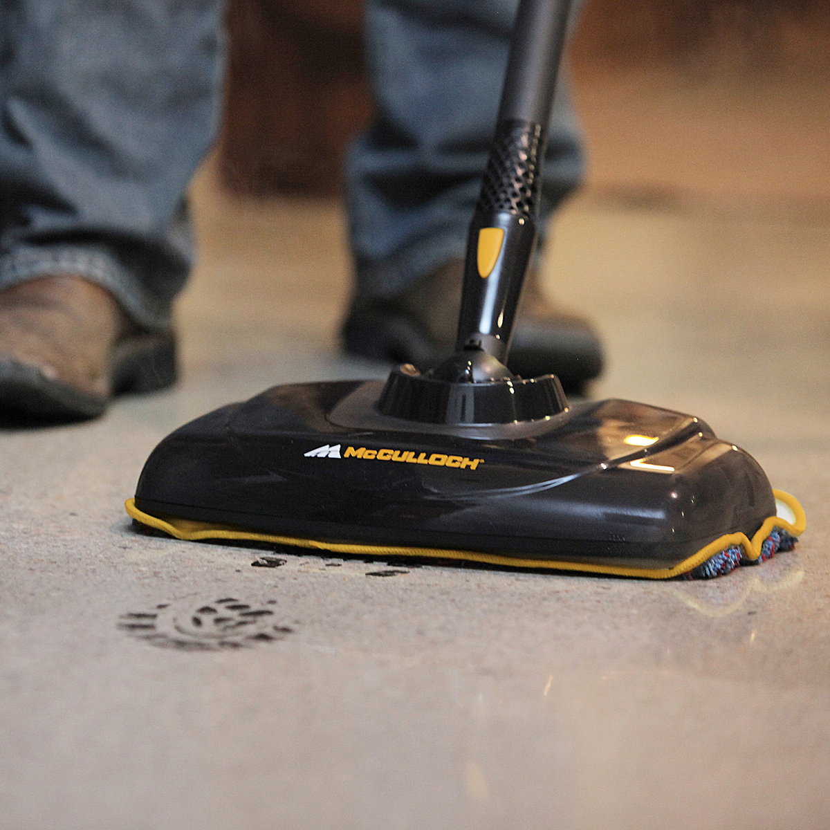 McCulloch Canister Steam System (MC1375) - Cleaning Floor