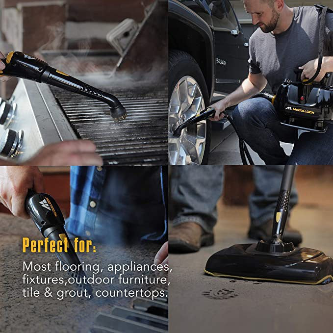 McCulloch MC1270 Portable Power Steam Cleaner