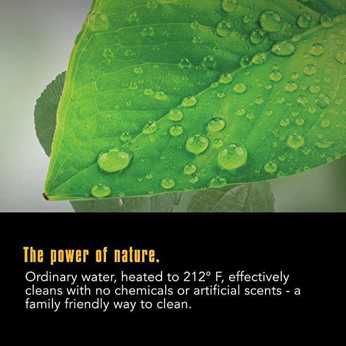 McCulloch MC1270 Portable Power Steam Cleaner - No Chemicals