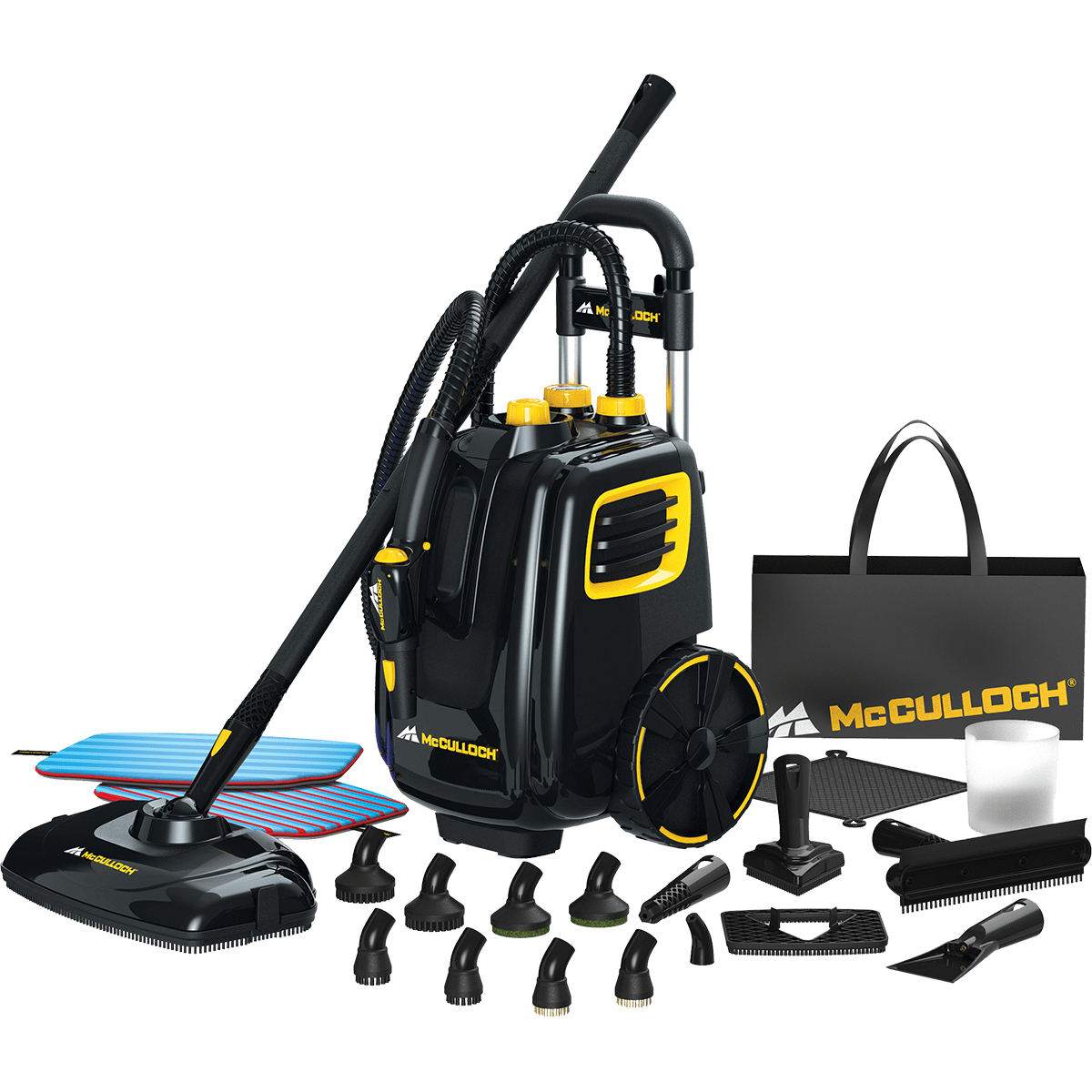 McCulloch Deluxe Canister Steam System (MC1385) - Accessories