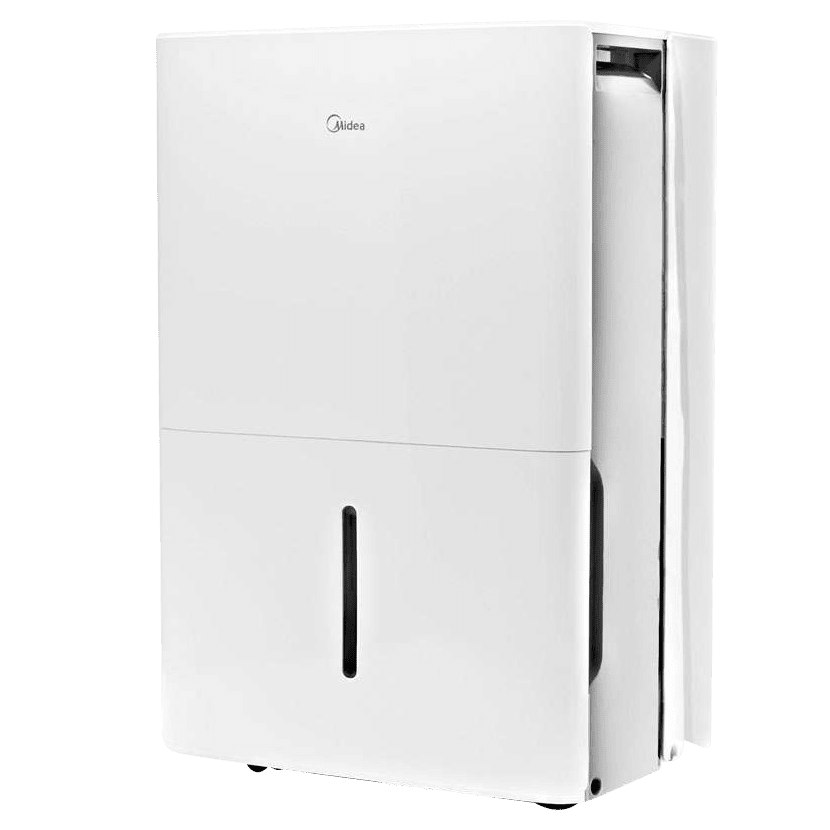 Midea EasyDry 50 Pint Dehumidifier w/ Optional Pump - Left View