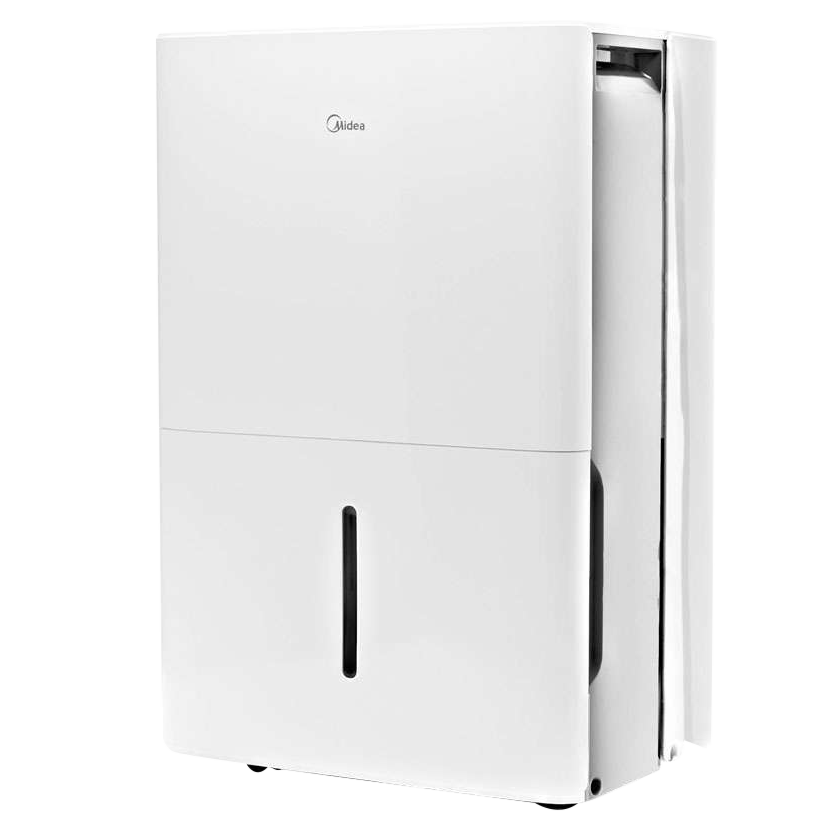 Midea EasyDry 50 Pint Dehumidifier w/ Optional Pump - Left View