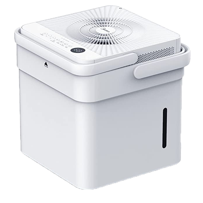 Midea 35 Pint Cube Dehumidifier - Angle