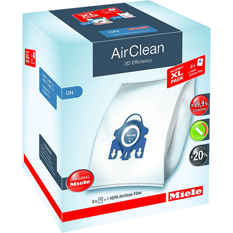 Miele AirClean 3D Allergy XL-Pack, GN FilterBags - Box