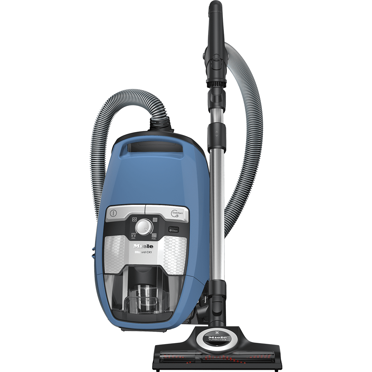 Miele Blizzard CX1 Turbo Team Bagless Canister Vacuum - Front