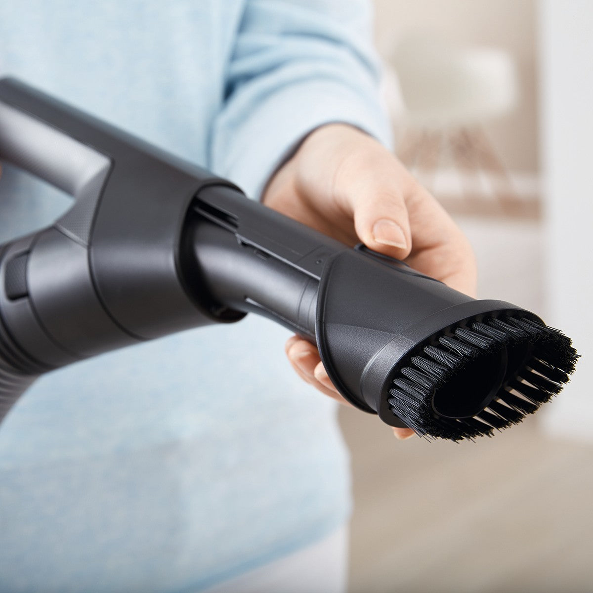 Miele Blizzard CX1 Turbo Team Bagless Canister Vacuum - Integrated Dusting Brush