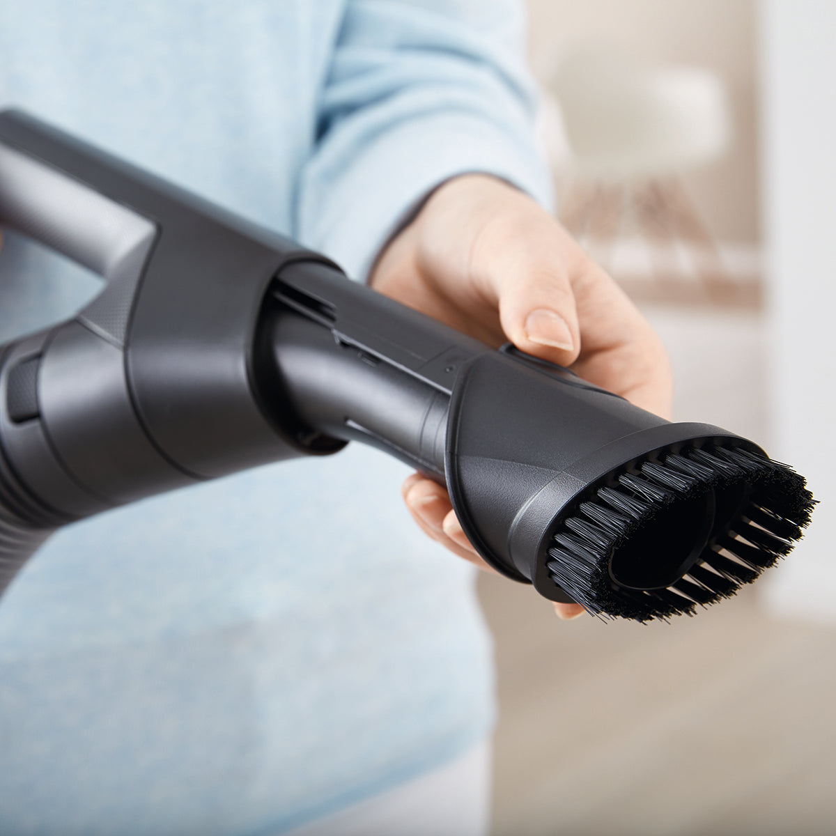 Miele Blizzard CX1 Turbo Team Bagless Canister Vacuum - Integrated Dusting Brush