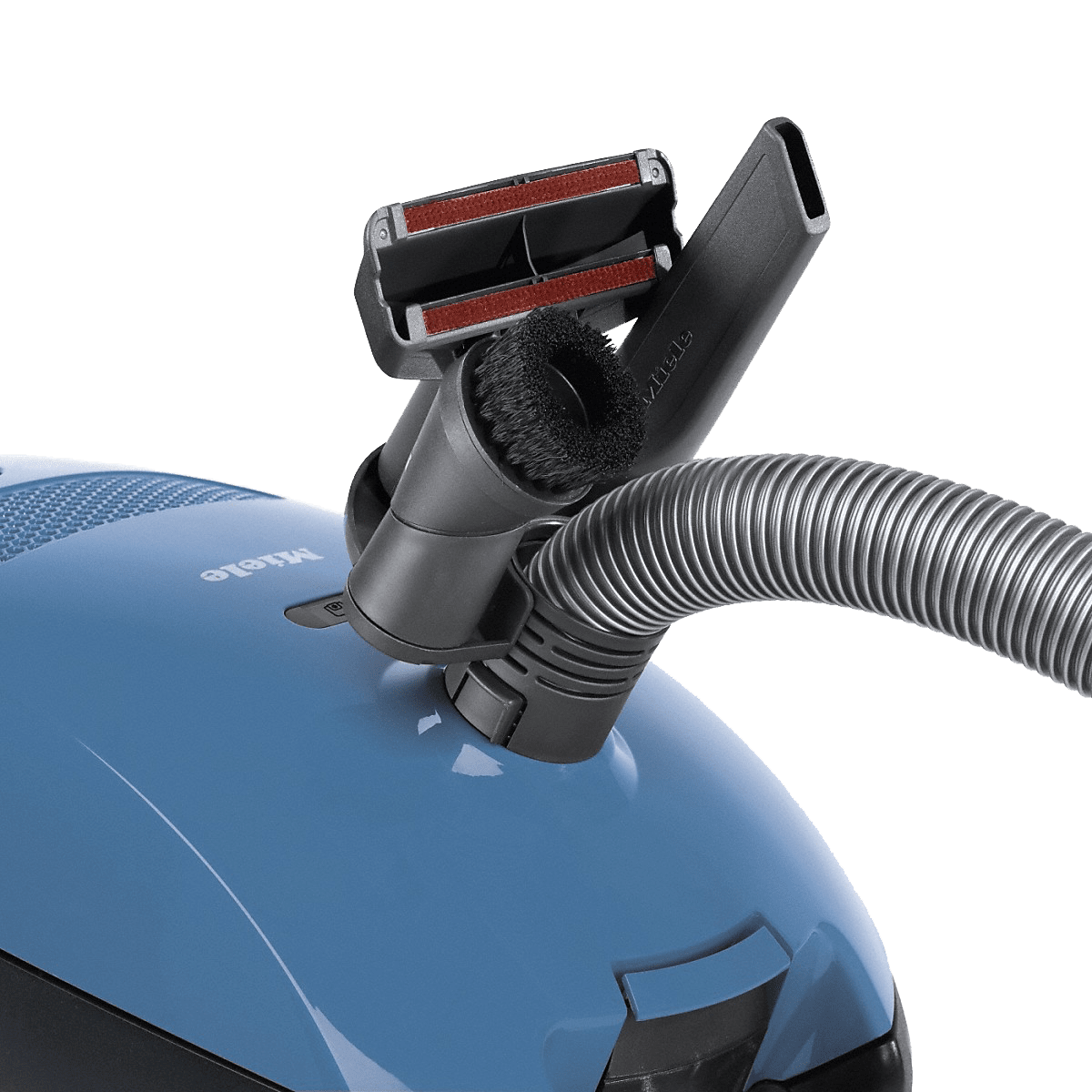 Miele Refurbished Classic C1 Turbo Team Canister Vacuum - On board tools