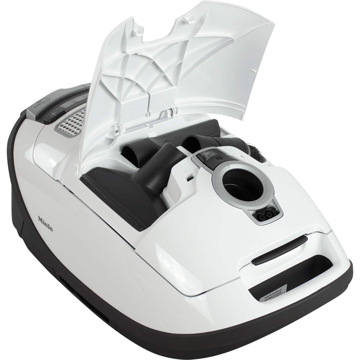 Miele Complete C3 Cat and Dog Vacuum Cleaner for Pet Hair - onboard storage